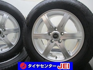 16インチ 215/60R16 6.5J+38 114.3 アルファード VRX3 中古スタッドレスアルミホイール【4本セット】送料無料(SA16-3906）