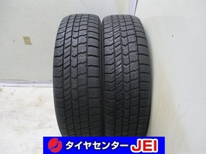 155-65R14 8.5分山 グッドイヤーアイスナビ8 2021年製 中古スタッドレスタイヤ【2本】送料無料(S14-6979）