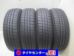 155-65R13 9-8.5分山 グッドイヤーエフィシエントグリップ 2021/2020年製 中古タイヤ【4本】送料無料(M13-5852）