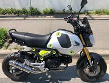 GROM グロム JC92 走行1700km ワンオーナー プチカスタム 保険8年６月まで 雨天未使用 国内物_画像8