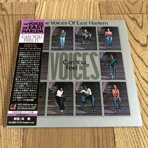 紙ジャケCD「ヴォイセズ・オブ・イースト・ハーレム/キャン・ユー・フィール・イット」