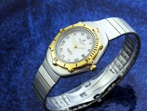 ブライトリング BREITLING Yachting 18KGP/Steel White Dial メンズ クォーツ ( 美品 ,電池新品) / 36mm_画像5