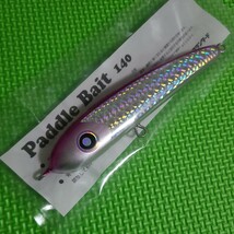 【送料無料】ローカルスタンダード パドルベイト 140 ピンク ／ Local Standard Paddle Bait_画像1