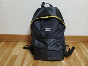 即売 美品　NEIGHBORHOOD x EASTPAK BACKPACK ネイバーフッド イーストパック　バックパック　リュック　サテンナイロン　BLACK x YELLOW 