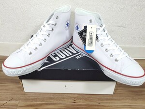 新品箱付　CONVERSE ALL STAR GF HI　コンバース　オールスター　GF ハイ　ゴルフシューズ　WHITE ホワイト　size、10.5 29cm