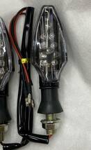 39/20c 送料込み LEDウインカー4個+12V 2端子 角型ウインカーリレー　セット　LED ウインカー _画像2