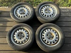 【タイヤ新品】ホンダ・ビート（PP1）純正ホイール & YH BluEarth ES32B 165/65R13・175/65R14 1台分セット