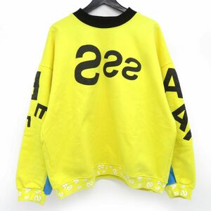 131s WIND AND SEA ウィンダンシー 21ss AAAEEESSS Crew Neck クルーネック スウェット トレーナー WDS-21S-TPS-07 Lサイズ ※中古