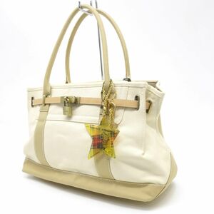 148 Samantha Thavasa Samantha Tatabasa Tote Mag с Snoopy Charm * Используется