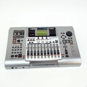 095 BOSS ボス BR-1200CD DIGITAL RECORDING STUDIO MTR マルチトラックレコーダー アダプター付き ※中古