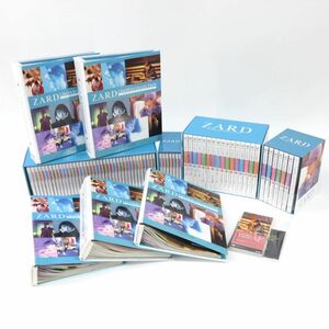 021 【CD＆DVD:未開封】ZARD CD&DVD COLLECTION 〜永遠のスタンダード・ナンバー〜 全巻 セット バインダー/収納BOX/ポストカード付 ※中古