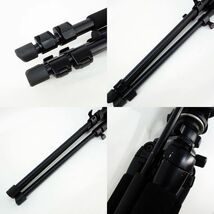 105 Manfrotto/マンフロット プロフルードミニ雲台 701HDV+SLIK/スリック 三脚 PRO700DX セット ※中古/現状品_画像8