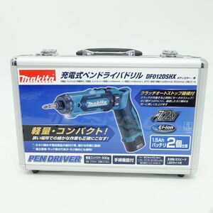 104【未使用】makita マキタ 充電式ペンドライバドリル DF012DSHX 青 7.2V