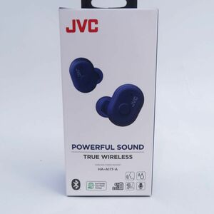 100【未開封】JVC ワイヤレスステレオヘッドセット HA-A11T-A インディゴブルー 完全ワイヤレスイヤホン Bluetooth