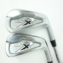 116 CallaWay/キャロウェイ X FORGED アイアン 5〜9、P 6本セット ゴルフクラブ ※中古_画像4