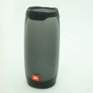 100s JBL PULSE 4 Bluetooth対応 ポータブル防水スピーカー ブラック 2020年モデル ※中古