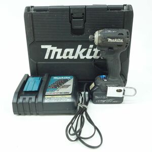 104 makita マキタ 充電式インパクトドライバ TD171DRGX【バッテリー・充電器・収納ケース付き】※中古