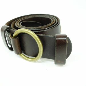 164 HTC H tea si- leather belt size :34 * used 