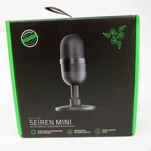 099 RAZER レイザー SEIREN MINI Black 黒 コンデンサーマイク RZ19-03450100-R3M1　※中古