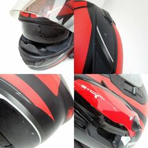 119 SHOEI ショウエイ GT-Air SWAYER フルフェイスヘルメット Lサイズ(59cm)・B+COM ビーコム SB6X インカム付き ※中古_画像9