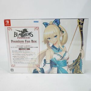 047【未開封】Nintendo Switchソフト BLADE ARCUS Rebellion from Shining -Premium Fan Box- ブレードアークス プレミアムファンボックス