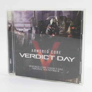 025s 2CD ARMORED CORE VERDICT DAY アーマード・コア ヴァーディクトデイ ORIGINAL SOUNDTRACK サウンドトラック ※中古