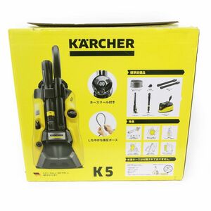 106【未使用】KARCHER ケルヒャー K5 プレミアムサイレント 家庭用高圧洗浄機 60Hz