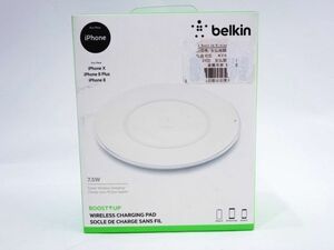 115●【未開封】Belkin(ベルキン) 7.5W ワイヤレス充電パッド BOOST UP F7U027DQWHT