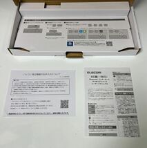 美品★ ELECOM エレコム TK-FBP102 Bluetooth ミニキーボード コンパクトキーボード ワイヤレスキーボード BK ブラック 薄型 パンタグラフ_画像6