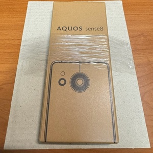 未開封品 送料無料 AQUOS sense8 SH-M26 6.1インチ メモリー6GB ストレージ128GB コバルトブラック
