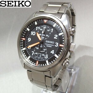 ★SEIKO CHRONOGRAPH 100M SNN235P1 海外モデル クォーツ 腕時計 7T94-0BL0 クロノグラフ セイコー★