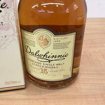 9747■　未開栓 Dalwhinnie ダルウィニー 15年 SINGLE HIGHLAND MALT ハイランド モルト 洋酒 700ml 43%_画像3