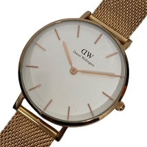 【DanielWellington/ダニエルウェリントン】QZ 電池式 腕時計 B32R14 テスター〇 ブランド/時計/レディース/女性★7954_画像1