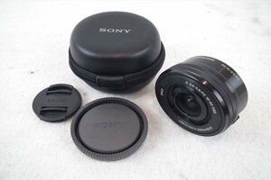 ☆ SONY ソニー SELP1650 レンズ ハードケース付き 中古 231207R6032