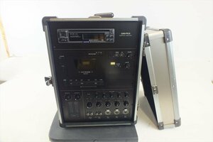 ☆ UNI-PEX ユニペックス CGA-124D アンプ ハードケース付き 動作確認済 音出し確認済 中古 231107A5012