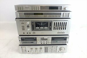 ☆ PIONEER パイオニア DT-100 CA-Y7 F-Y7 A-Y7 CT-Y8W オーディオセット 中古 現状品 231202M4050