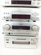 ♪ ONKYO オンキョー MD-122MX K-V7 C-V7CH EQ-V6 R-V6 PS-V5X システムコンポ リモコン有り 中古 現状品 230911A1154_画像3