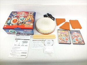 ♪ namco ナムコ 太鼓の達人 あっぱれ3代目 ゲームコントローラー 元箱付き 中古 現状品 231111H2169