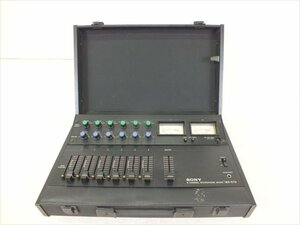 ♪ SONY ソニー MX-670 ミキサー ハードケース付き 中古 現状品 231111H2168