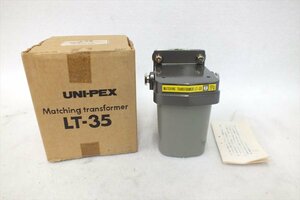 ◆ UNI-PEX LT-35 トランス 取扱説明書有り 元箱付き 中古 現状品 231109G3684