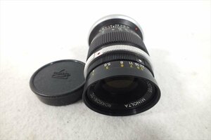 □ MINOLTA ミノルタ ROKKOR-TC 1:4 100mm レンズ 中古現状品 231106H2652