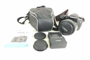 ◇ Canon キャノン EOS7D デジタル一眼レフ EF-S 15-85mm 3.5-5.6 IS USM ソフトケース付き 中古 現状品 231108R7538