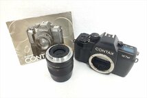 ◆ CONTAX コンタックス 167MT フィルム一眼レフ ML MACRO 55mm 2.8 取扱説明書有り 中古 現状品 231209G3134_画像1