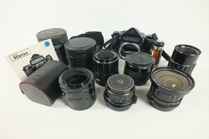 ★ PENTAX ペンタックス 6X7 後期 中判カメラ TAKUMAR/6x7 2.4/105 1:4/200 1:4/135 3.5/55 中古現状品 231201N3042