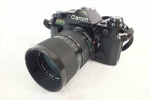 ◆ Canon キャノン AE-1 PROGRAM フィルム一眼レフ FD 35-70mm 1:4 中古 現状品 231209G3289