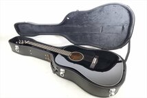 ▼ Fender フェンダー CD-60 BLK-DS-V2 ギター ハードケース付き 中古 現状品 231105H3395_画像1