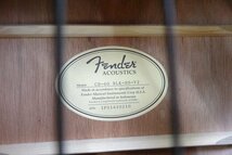 ▼ Fender フェンダー CD-60 BLK-DS-V2 ギター ハードケース付き 中古 現状品 231105H3395_画像6