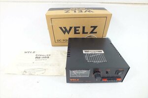 □ WELZ RS-485 直流安定化電源 取扱説明書有り 元箱付き 中古 現状品 231101B2288