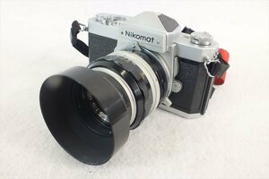 ◆ Nikon ニコン FTN フィルム一眼レフ NIKKOR-S Auto 1:1.4 f=50mm 中古 シャッター切れOK 現状品 231209M5274