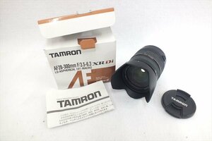 ◆ TAMRON タムロン 28-300mm 3.5-6.3 MACRO レンズ Canon用 キヤノン 取扱説明書有り 元箱付き 中古 231209G3135
